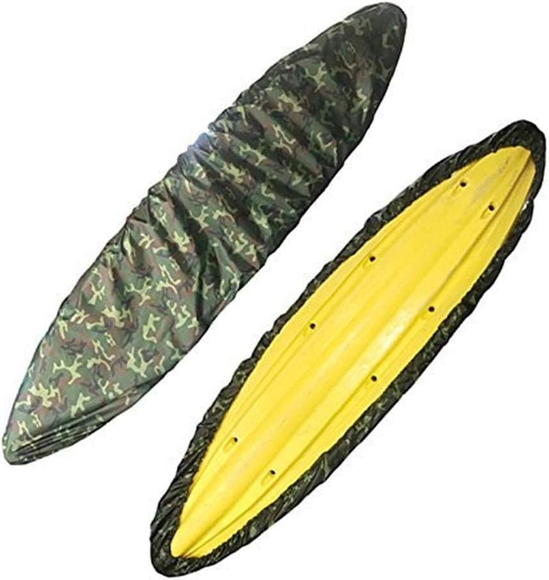 woobles Kayak Cover Canoe Storage UV Protection Camouflage Boat Cover - Image 1